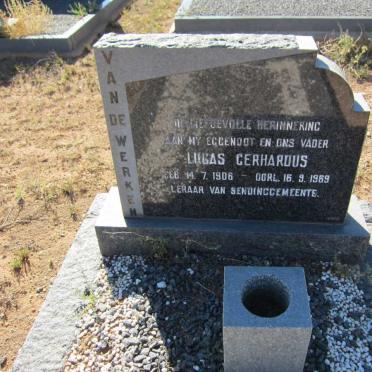 WERKEN Lucas Gerhardus, van de 1906-1969