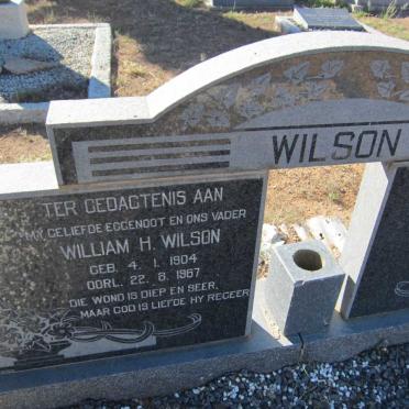 WILSON William H. 1904-1967