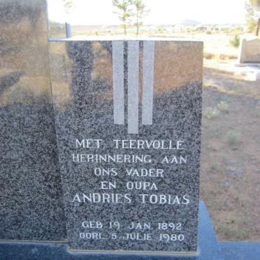 WIESE Andries Tobias 1892-1980 &amp; Sarah Maria Gertruida 1900-1964