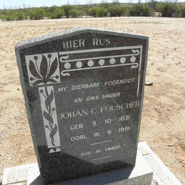 FÖLSCHER Johan C. 1871-1951