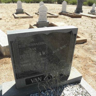 ZYL Pieter A.W., van 1893-1972