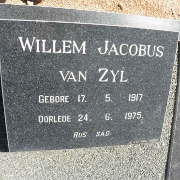 ZYL Willem Jacobus, van 1917-1975