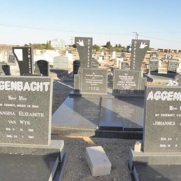 AGGENBACHT Johannes Jakobus 1919-1998 &amp; Fransina Elizabeth van WYK 1919-1982