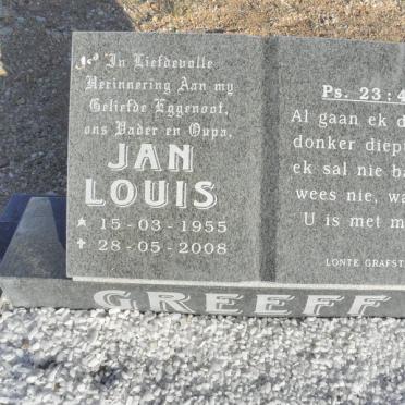 GREEFF Jan Louis 1955-2008