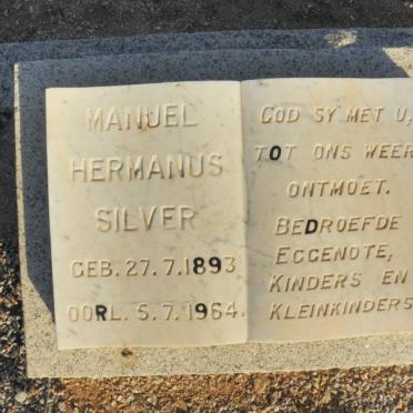 SILVER Manuel Hermanus 1893-1964