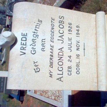 JACOBS Algonda 1926-1949