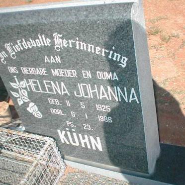 KUHN Helena Johanna 1925-1986