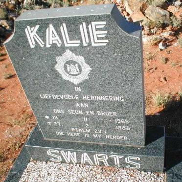 SWARTS Kallie 1965-1988