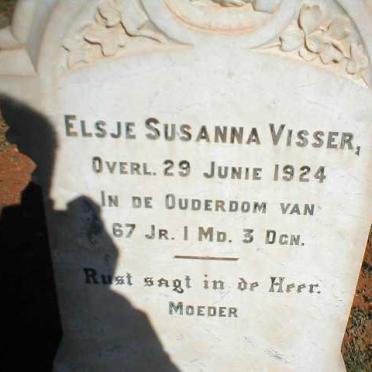 VISSER Elsje Susanna -1924