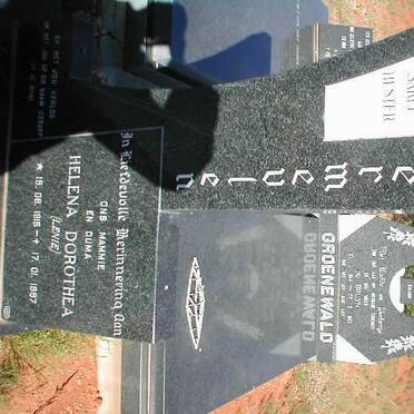 VERMEULEN Helena Dorothea 1915-1997