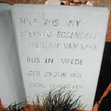 WYK Hendrik, van 1901-1971