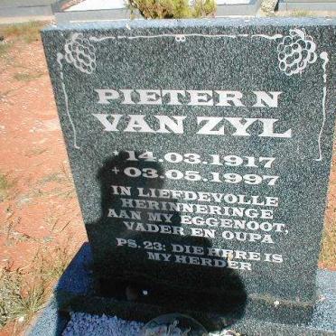ZYL Pieter N., van 1917-1997