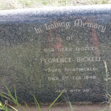 BICKELL Florence nee NIGHTINGALE -1948