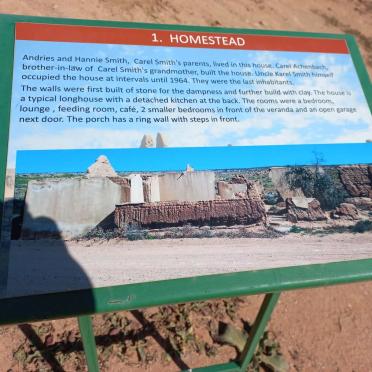 Northern Cape, NAMAQUALAND district, Doornfontein 464_1, SANPARKS, Koeroebees Heritage site, farm cemetery