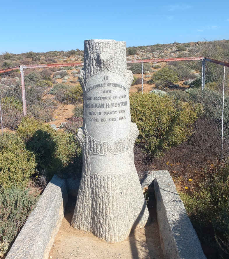 MOSTERT Adriaan H. 1890-1943