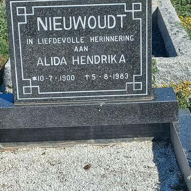 NIEUWOUDT Alida Hendrika 1900-1983