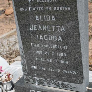 STERNE Alida Jeanetta Jacoba nee ENGELBRECHT 1958-1986