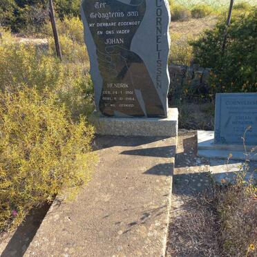 CORNELISSEN Johan Hendrik 1901-1964