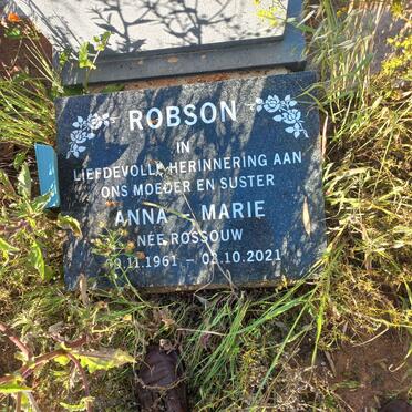 ROBSON Anna-Marie nee ROSSOUW 1961-2021