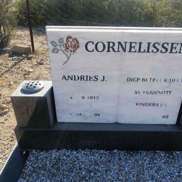 CORNELISSEN Andries J. 1912-194?