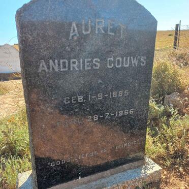AURET Andries Gouws 1885-1966