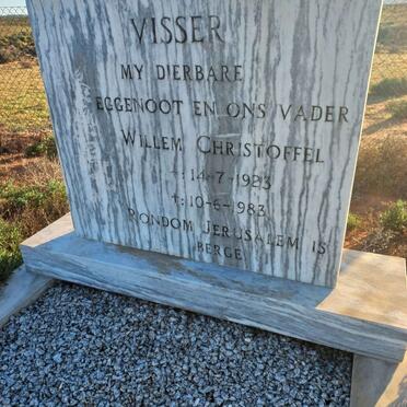 VISSER Willem Christoffel 1923-1983