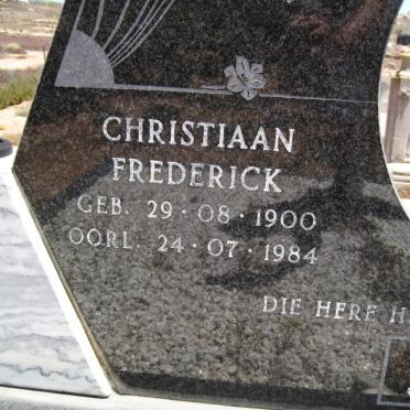 AURET Christiaan Frederick 1900-1984