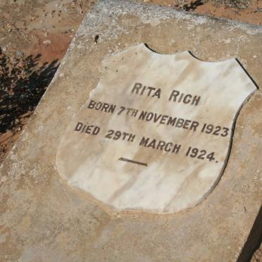 RICH Rita 1923-1924