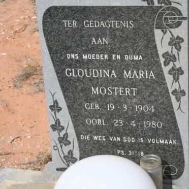MOSTERT Gloudina Maria 1904-1980