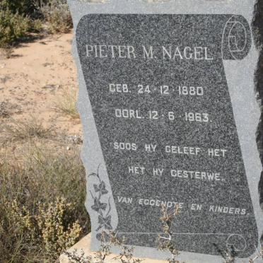 NAGEL Pieter M. 1880-1963