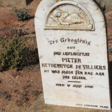 VILLIERS Pieter Heydenrych, de