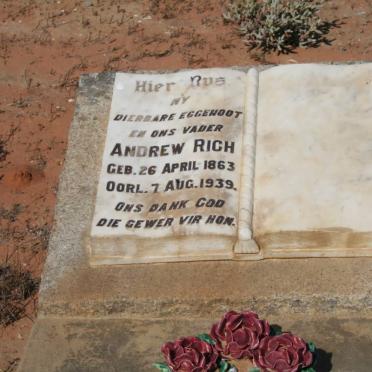RICH Andrew 1863-1939