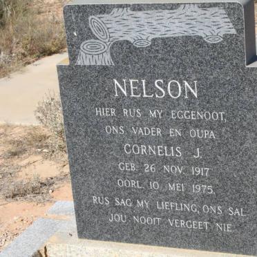 NELSON Cornelis J. 1917-1975