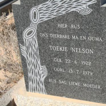 NELSON Toekie 1922-1979