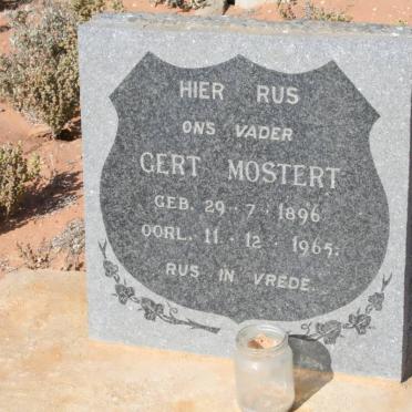 MOSTERT Gert 1896-1965