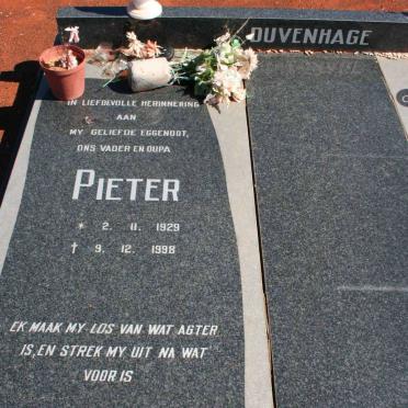 DUVENHAGE Pieter 1929-1998