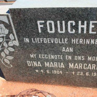 FOUCHE Dina Maria Margaretha 1904-1960