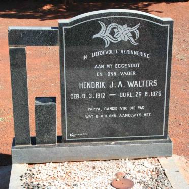 WALTERS Hendrik J.A. 1912-1976