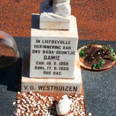 WESTHUIZEN Dawie, van der 1959-1959