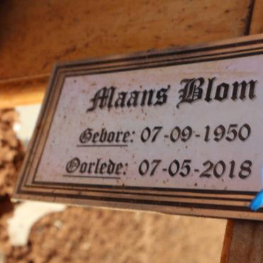 BLOM Maans 1950-2018
