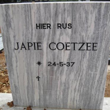 COETZEE Japie 1937-