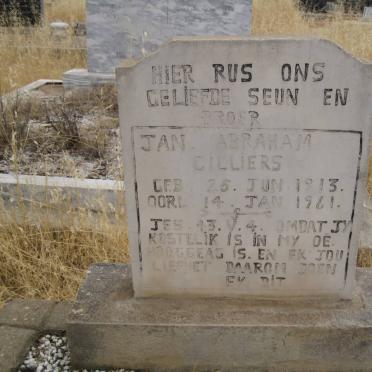 CILLIERS Jan Abraham 1913-1961