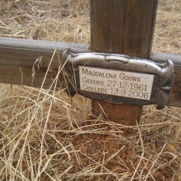 GOUWS Magdalena 1961-2006