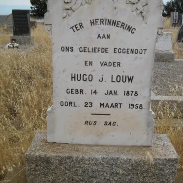 LOUW Hugo J. 1878-1958