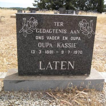 LATEN Kassie 1891-1970