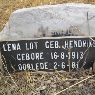 LOT Lena nee HENDRIKS 1913-1981