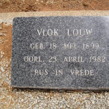 LOUW Vlok 1899-1982