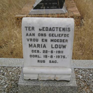 LOUW Maria 1911-1975