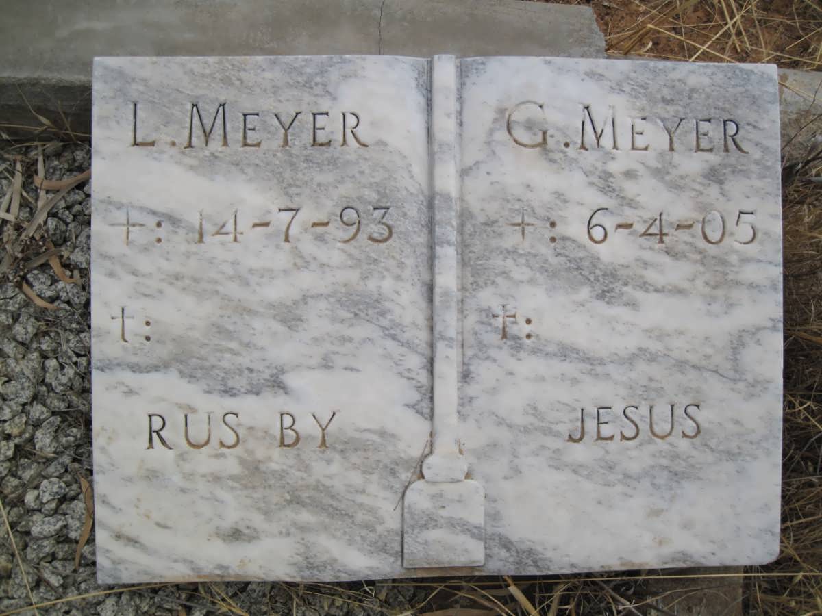 MEYER L. 1893- & MEYER G. 1905-