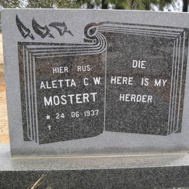 MOSTERT Aletta C.W. 1937-